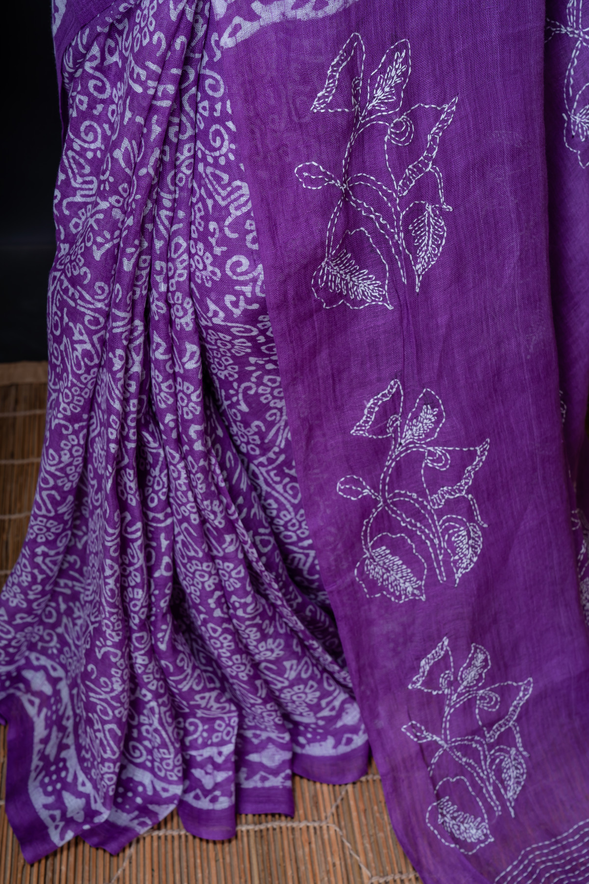 Linen Saree